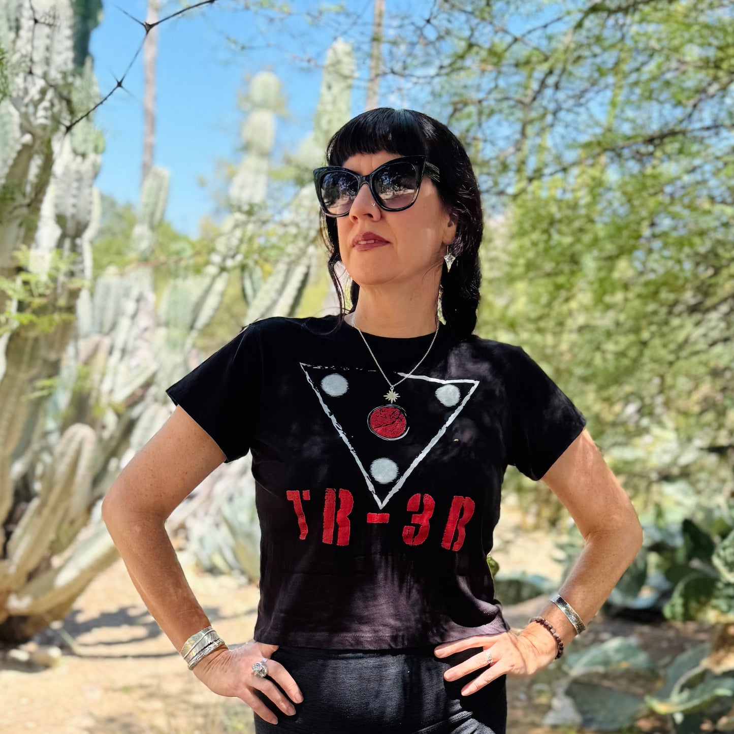 TR-3B Triangle Craft | High-Waisted UFO t-shirt