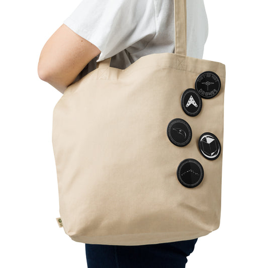 Larger UFO Set of 5 Pins | Legendary Sightings Collection