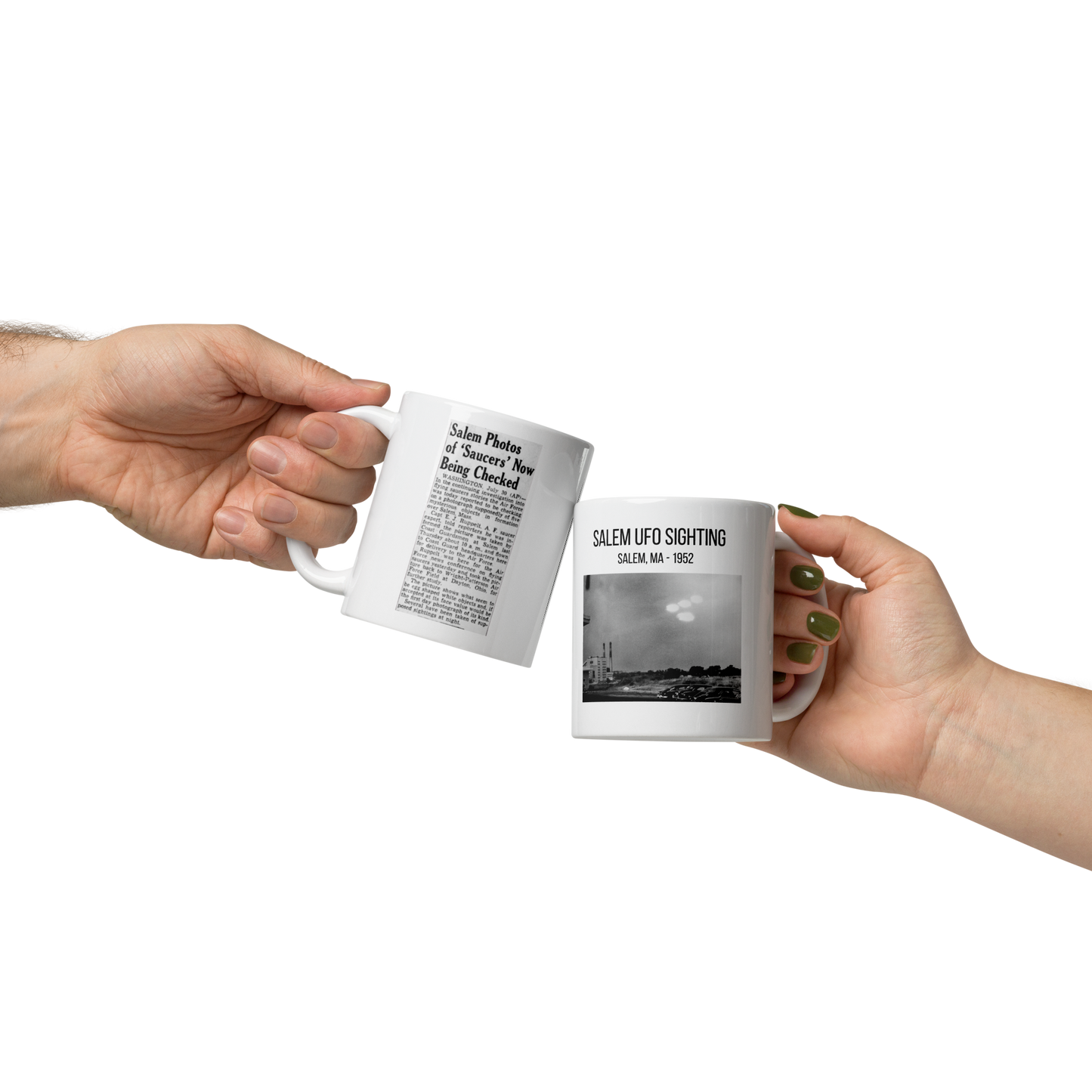 Salem UFO 1952 | White Coffee Mug