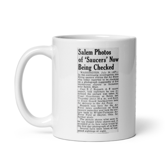 Salem UFO 1952 | White Coffee Mug