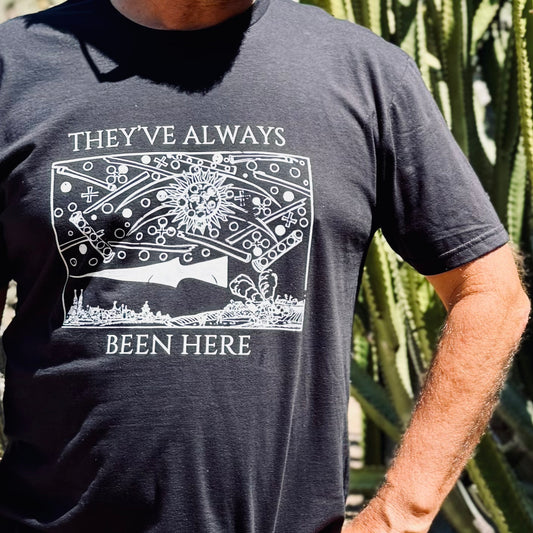 They've Always Been Here UFO T-Shirt | 1561 UFO Battle Over Nuremberg