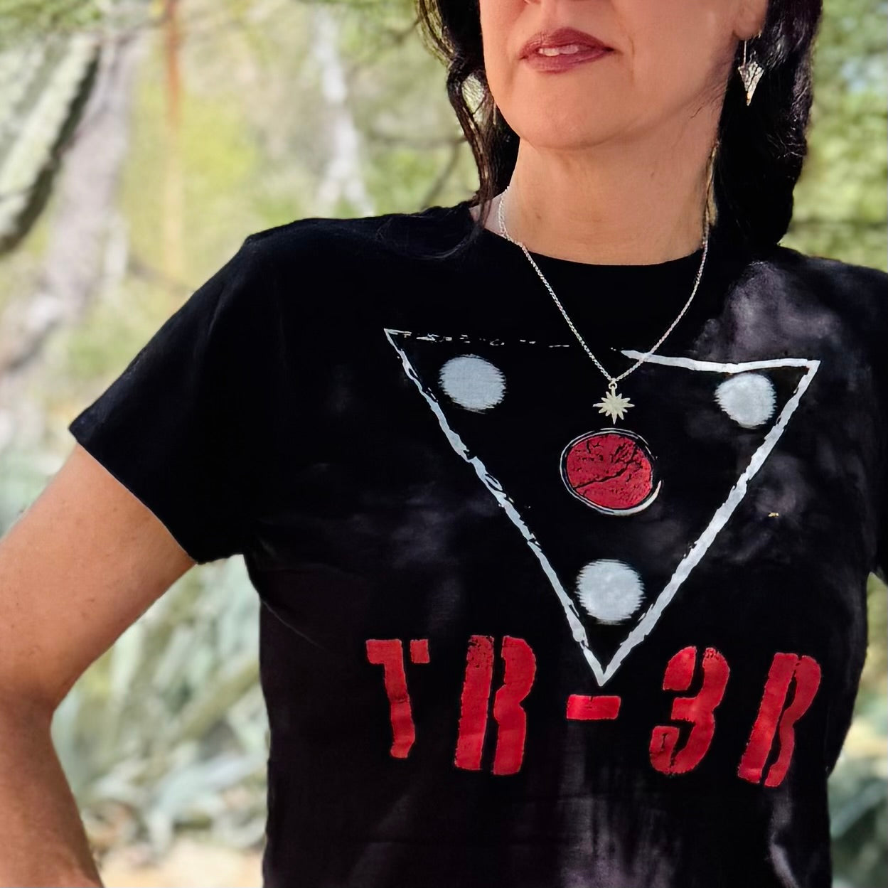 TR-3B Triangle Craft | High-Waisted UFO t-shirt