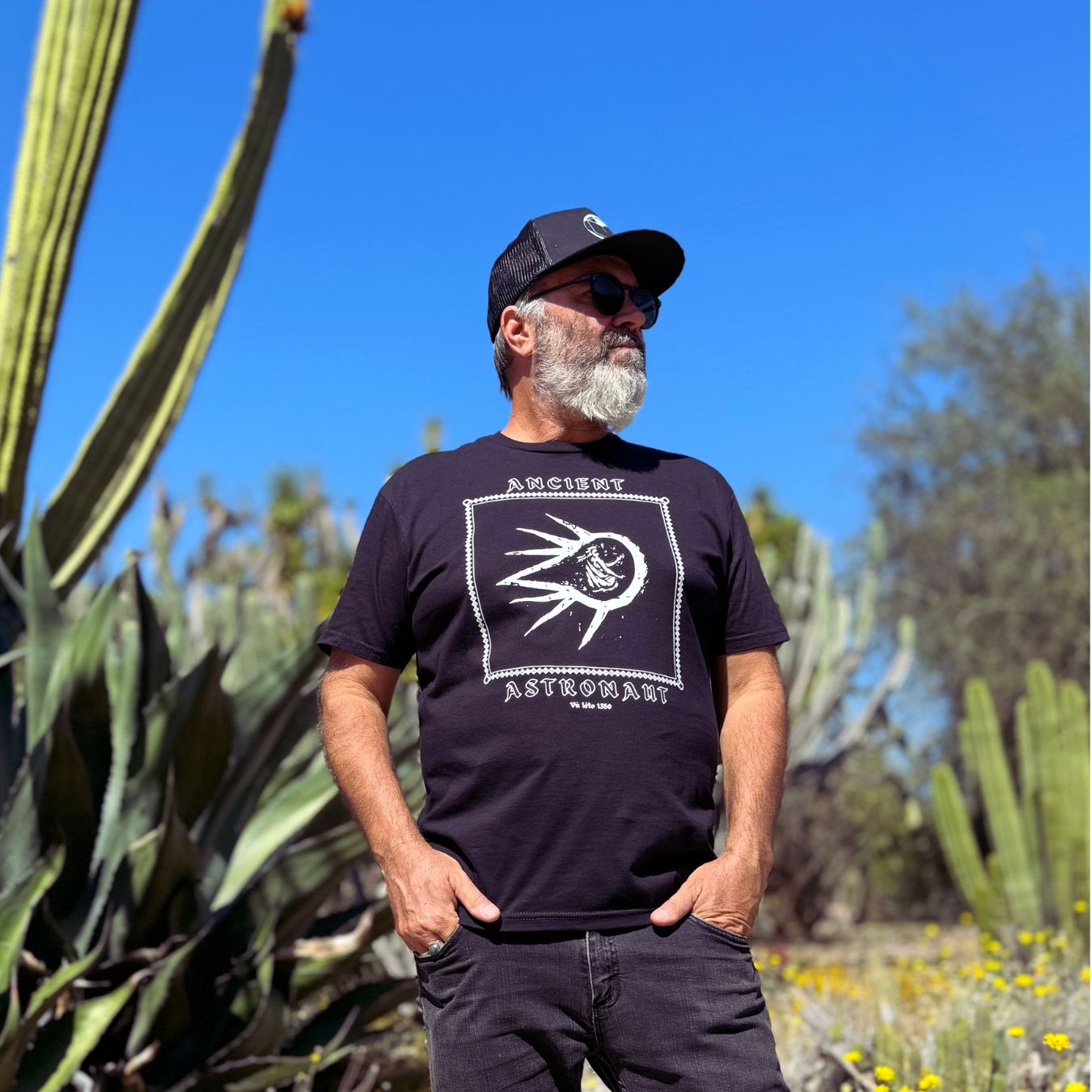 Ancient Astronaut Vol. 2 UFO T-Shirt | 1350 Crucifixion Fresco