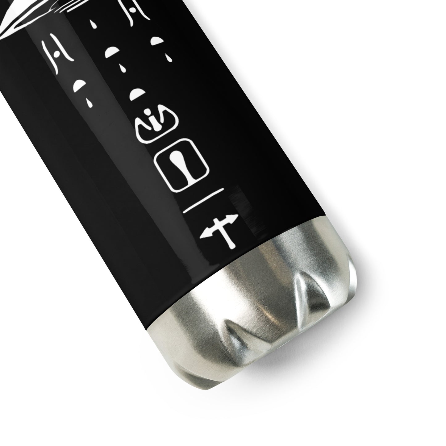 Alien Glyphs UFO | Stainless Steel Water Bottle