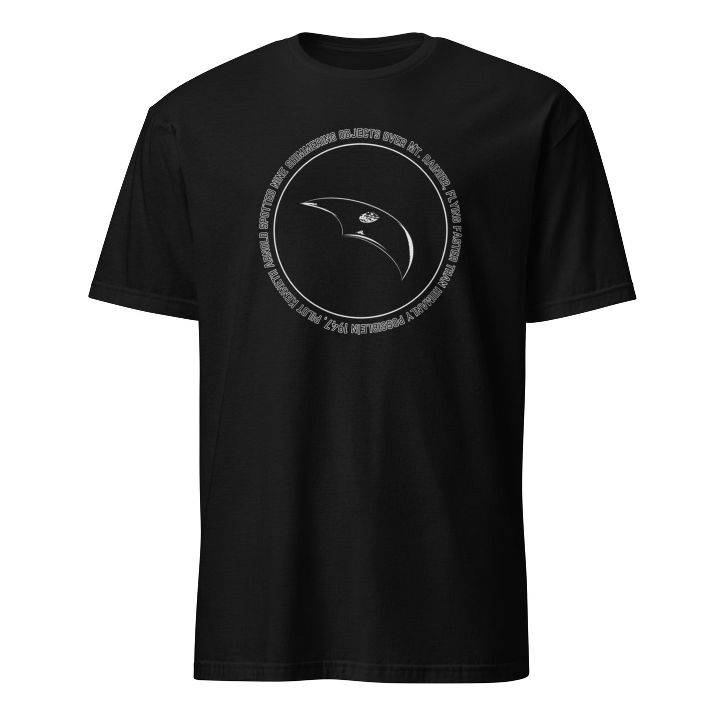 Kenneth Arnold UFO T-Shirt | 1947 Flying Saucers Sighting