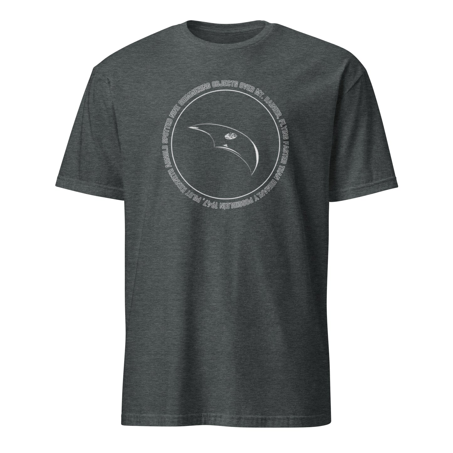 Kenneth Arnold UFO T-Shirt | 1947 Flying Saucers Sighting
