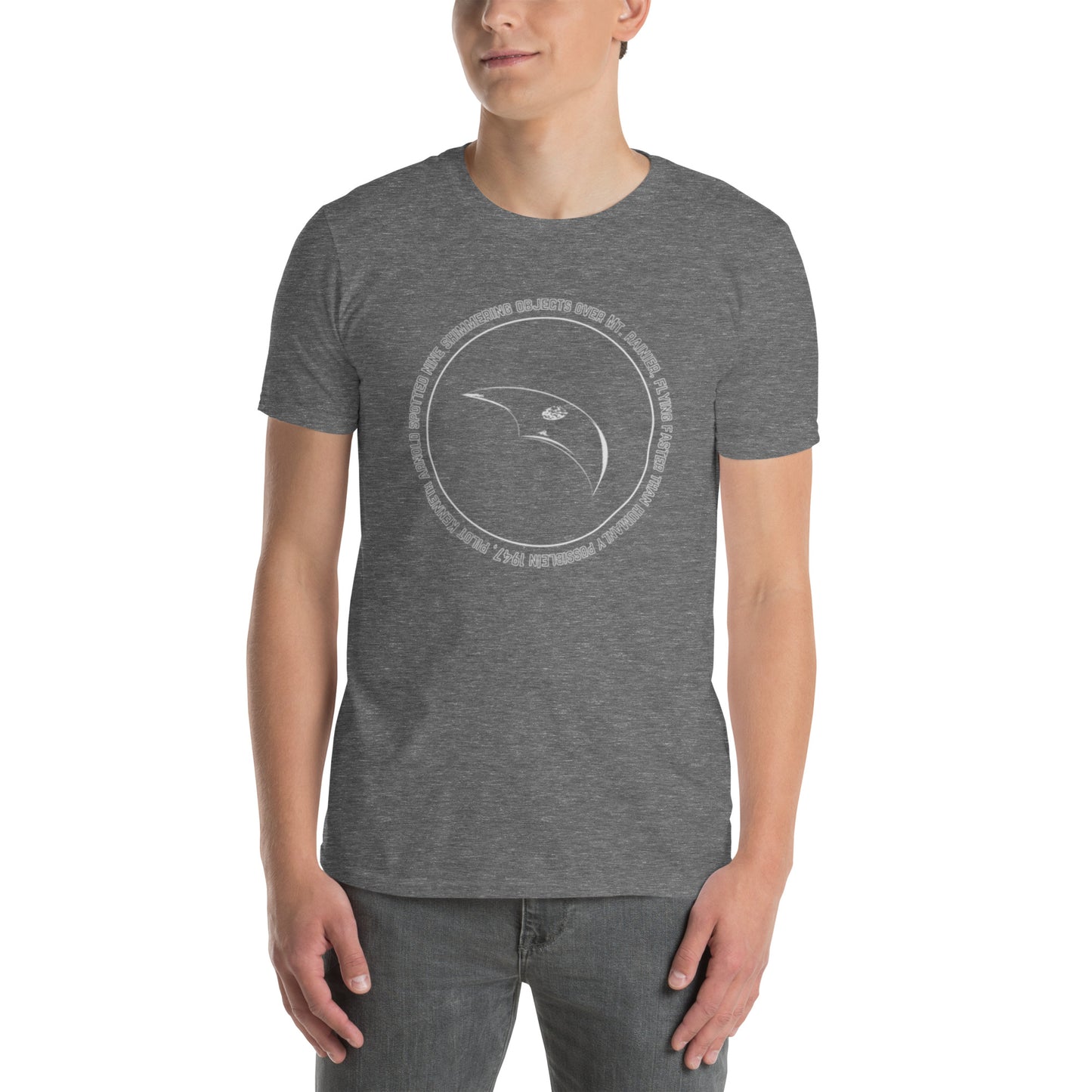 Kenneth Arnold UFO T-Shirt | 1947 Flying Saucers Sighting