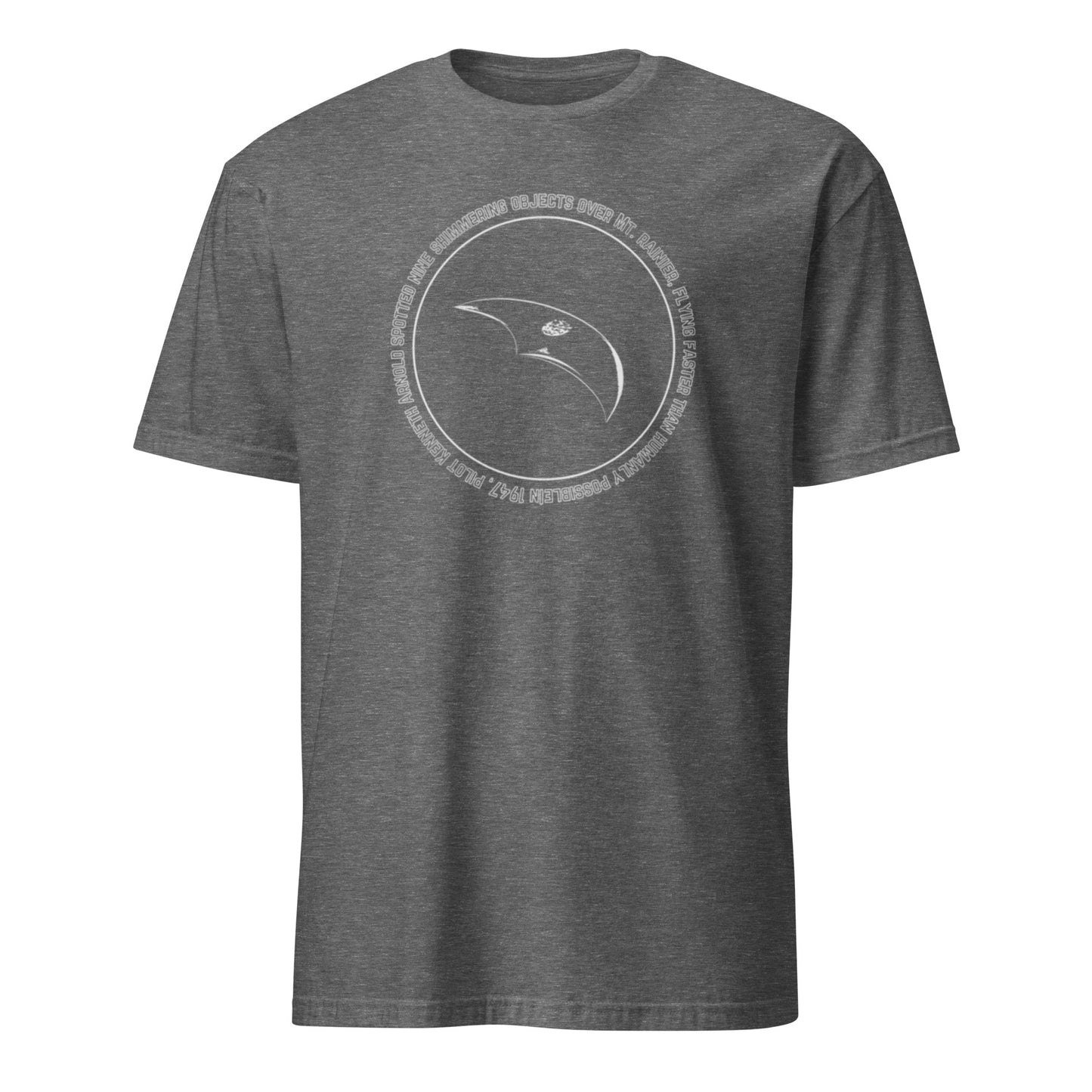Kenneth Arnold UFO T-Shirt | 1947 Flying Saucers Sighting
