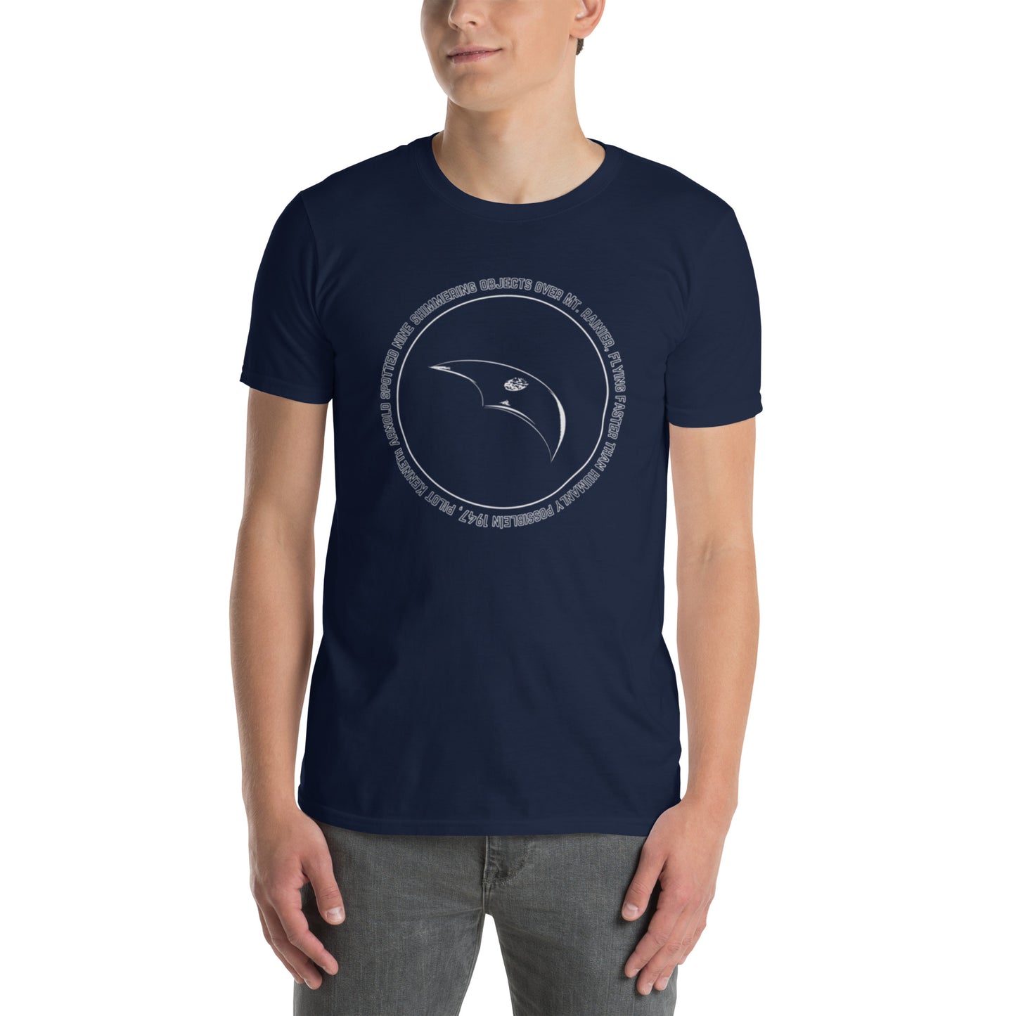 Kenneth Arnold UFO T-Shirt | 1947 Flying Saucers Sighting