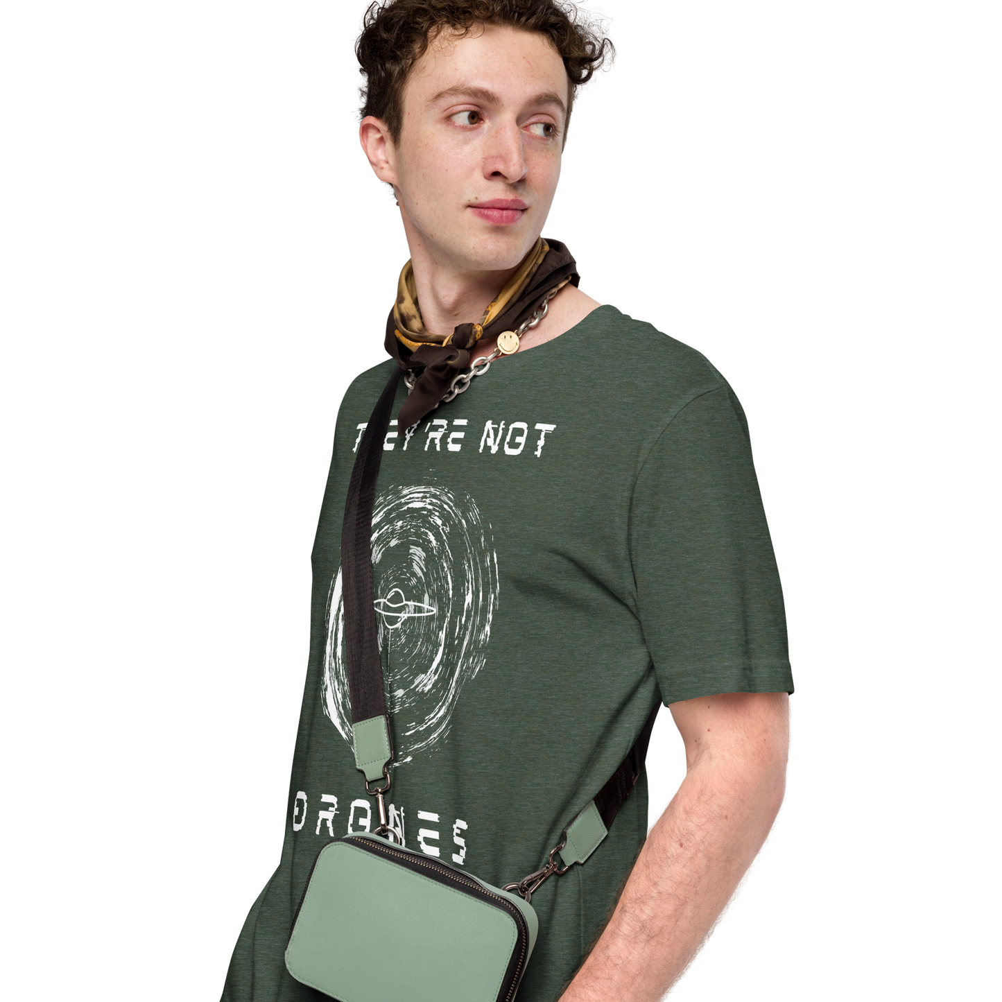 They're Not Drones (Orb) UFO T-shirt  | UAP Mystery