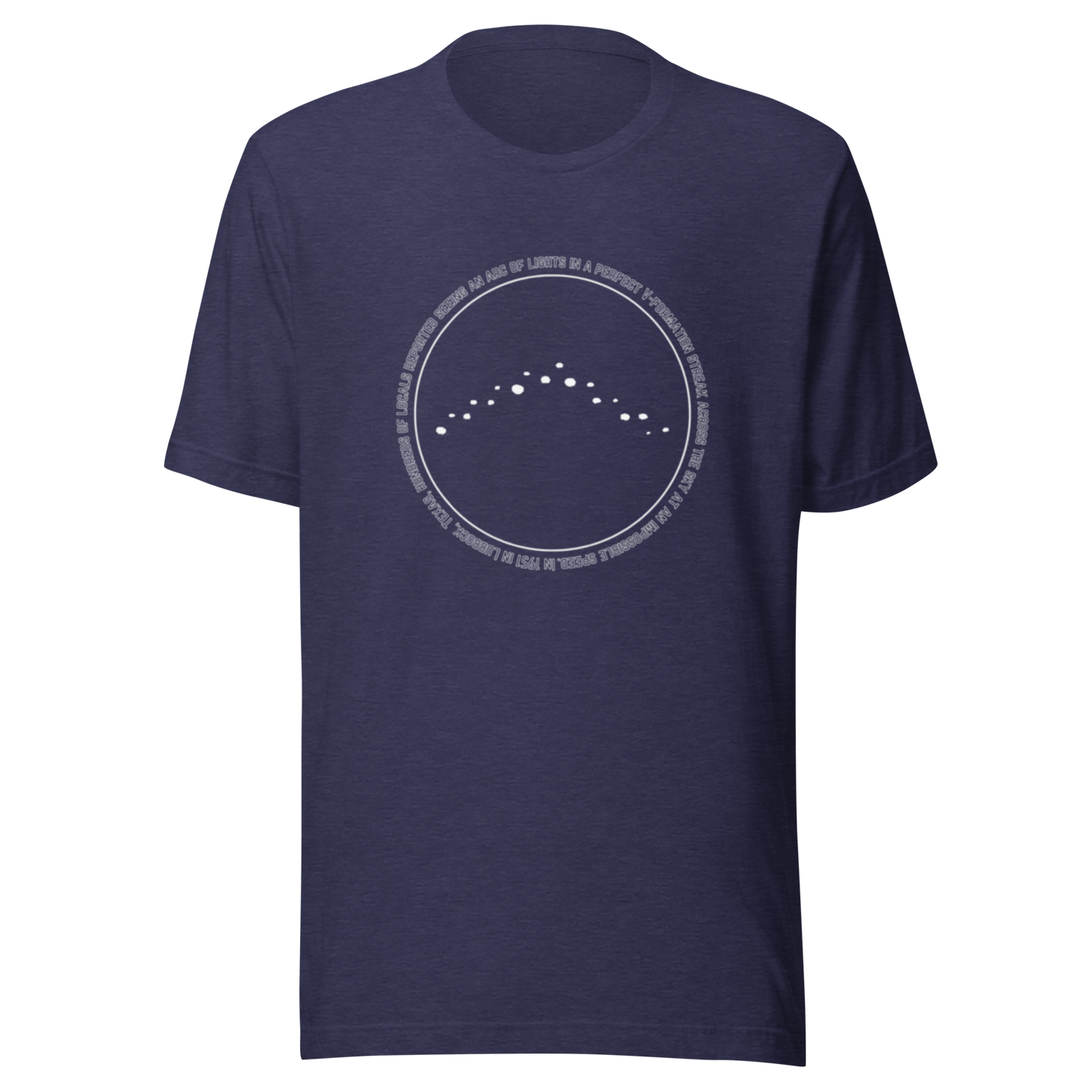 Lubbock Lights UFO T-Shirt | 1951 Classic UFO Encounter