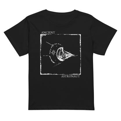 Ancient Astronaut UFO High-waisted T-shirt | Medieval Fresco Mystery